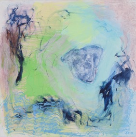 Uten tittel II, akryl 2012, 60x60cm, foto KOS Uten tittel II, akryl 2012, 60x60cm, foto KOS