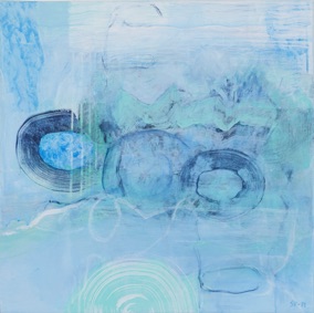 Uten tittel III, akryl 2014, 60x60cm, foto KOS Uten tittel III, akryl 2014, 60x60cm, foto KOS